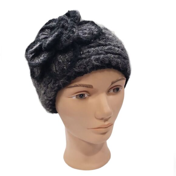 C.C Accessories - C.C exclusives Women’s beautiful floral adjustable warm winter head band hat
